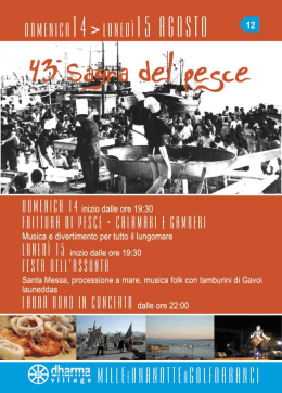 pag 12 - Comune di Golfo Aranci