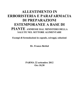 Parma 2 PREPARAZIONI erboristiche capsule, sciroppi. liqui…