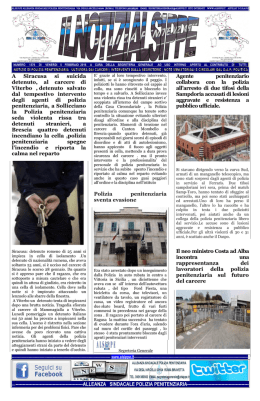 NotiziAlsippe del 5 febbraio 2016.