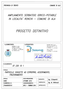 Testo del documento (File "DT 230 10 1