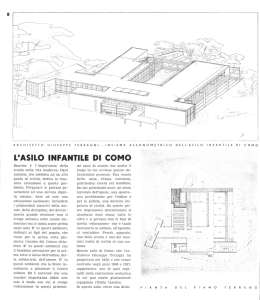 l`asilo infantile di como - Casa dell`Architettura di Latina