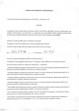 CV Marranconi Pierluigi