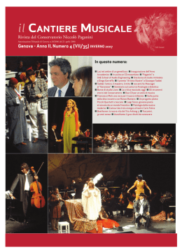 IL CANTIERE MUSICALE n. 35