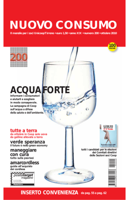 nuovo consumo - UniCoop Tirreno