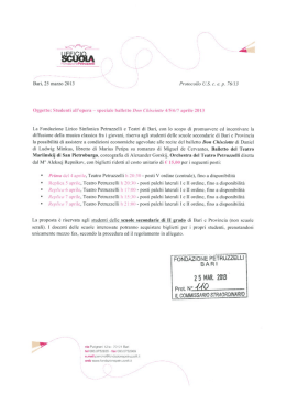 Nota del 25/3/2013 - Ambito Territoriale per la provincia di Bari