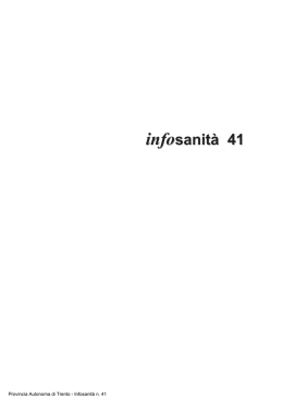 infosanit&agrave; 41 sanit&agrave; 41
