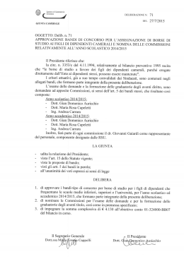 del 27/7/2015 giunta camerale - Camera di Commercio di Cremona
