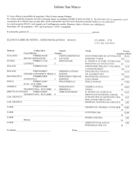 Page 1 Istituio Sari Mars@ Vi viene (afferra la possibilit&agrave; di