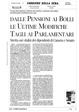corriere della sera - Pier Ferdinando Casini Pierferdinando Casini