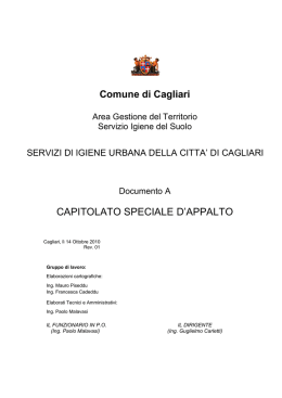 Documento A_rev. 01 - Comune di Cagliari