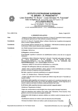 Determina fornitura libretti scolastici