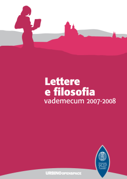Vademecum - Università degli Studi di Urbino