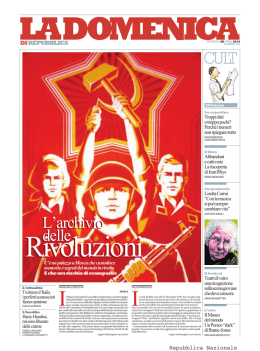 L`archivio delle rivoluzioni