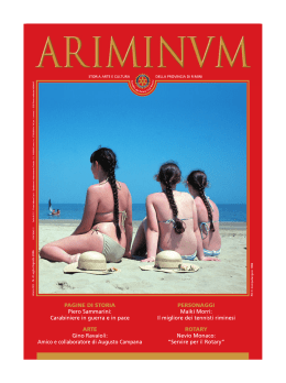 Scarica il numero 26 di Ariminum in formato PDF.