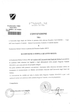 Illlllllilllllllllllllllllllll CONVENZIONE