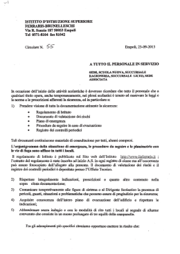 055-2013_2014 DOCUMENTAZIONE SICUREZZA