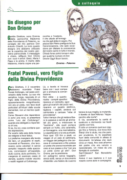 &ldquo;Don Orione oggi&rdquo; n 11 dicembre 2003