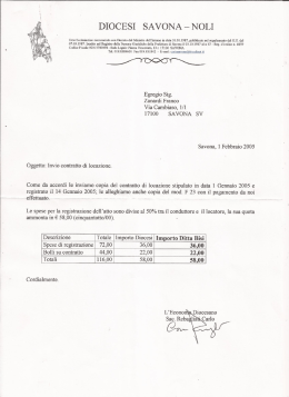 contratto di locazione