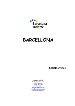 barcellona - Professionals Turisme de Barcelona