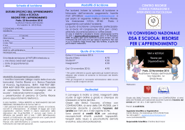 76 Pieghevole convegno DSA e Scuola 13 11 2015