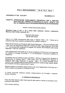 LProt. n. 55215 del 23/03/2011 ITit. 12 ICI. 2 IScl. 5 I ADUNANZA CP