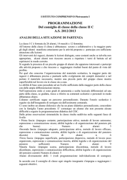 ISTITUTO COMPRENSIVO CAMAIORE III