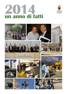 un anno di fatti - Ufficio Stampa