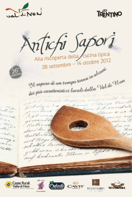 Page 1 Page 2 HETTOVACANZA PACCANTiCHi SAPORi Chi è