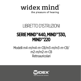 libretto d`istruzioni serie mind™440, mind™330, mind™220