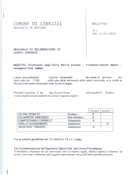 comune di librìzzi registro