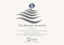 Invito-Programma Foedus 2014