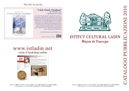 scarica il catalogo - Istitut Cultural Ladin
