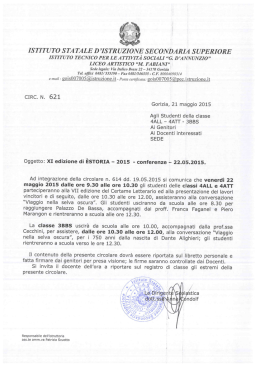 istituto sta tale d `istr uzone secondaria superiore