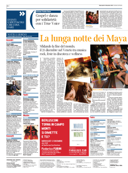 Corriere del Veneto - Il Diario dell`Apocalisse