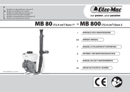 MB 800 (72.4 cm3) Euro 2 - Oleo-Mac