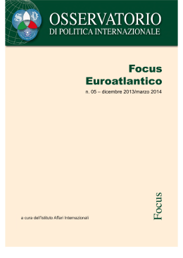 Focus euroatlantico n. 5