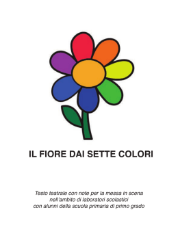 il fiore dai sette colori - FiloLogico, romanzo spicciolo
