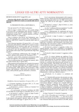 DECRETO 4 maggio 2015