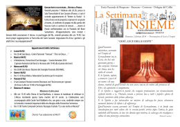 Settimana Insieme 02-02-2014