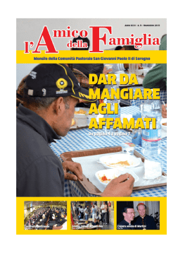 Novembre - Comunit&agrave; Pastorale Giovanni Paolo II