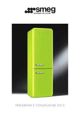 frigoriferi e congelatori 2013