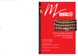 MUSIC@ n.20 - Rivista completa - Conservatorio Alfredo Casella