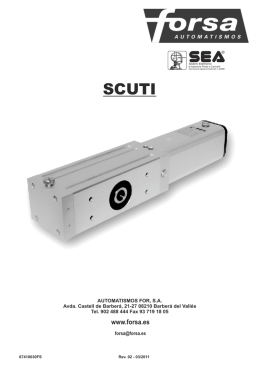 Manuale SCUTI - FORSA Rev 02 ita