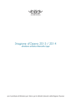 La stagione lirica - Archivio gonews.it