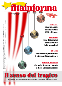Il senso del tragico