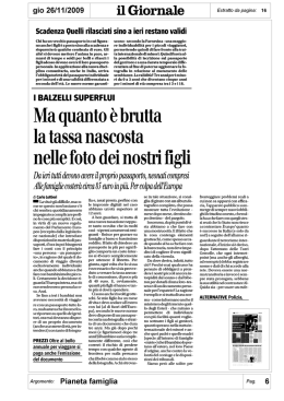 La brutta tassa dei passaporti