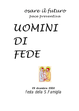 libretto della Messa