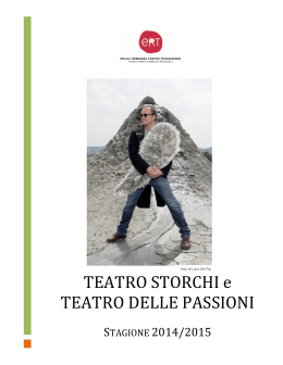 Brochure Stagione 2014/2015