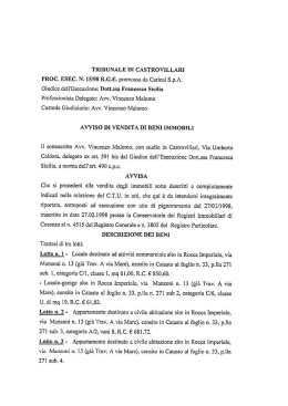 Scarica allegati: bando on-line