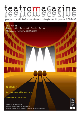 Impaginato con BdP - Teatro Gioco Vita